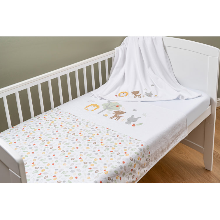 Silvercloud 3 Piece Cot Bedding Set Wayfair.co.uk